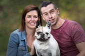 San diego's favorite pet photographer 4 family photo french bulldog luxury pet photoshoot san diego